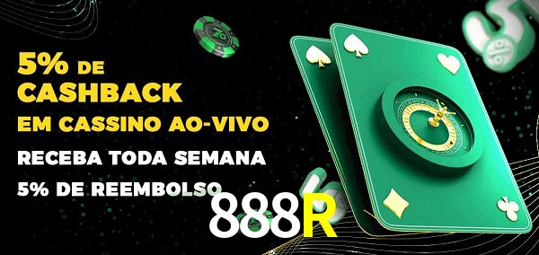 Promoções do cassino ao Vivo 888R